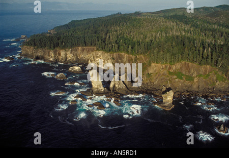 Cape Flattery den nordwestlichsten Punkt der USA Makah Indian Reservation Olympic Peninsula-Washington Stockfoto