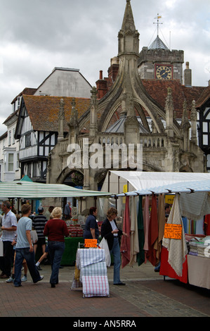 Der Markt Cross Salisbury Stadtzentrum in Wiltshire England Südengland Stockfoto