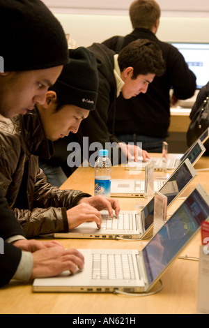 Apple Store Regents Street London Stockfoto