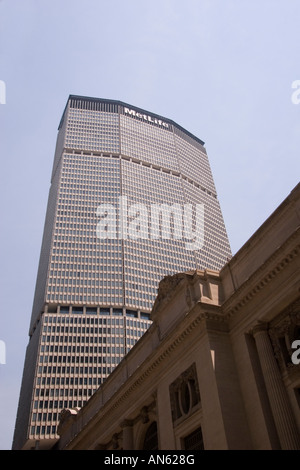 Das Met Life Building und Grand Central Terminal in New York Stockfoto