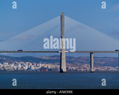 Ponte Vasco da Gama Lissabon Portugal Stockfoto