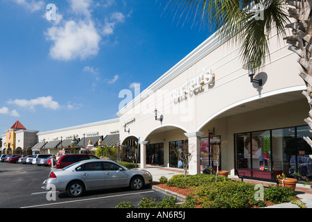 Outlet Shopping Mall, Lake Buena Vista, Orlando, Florida, USA Stockfoto