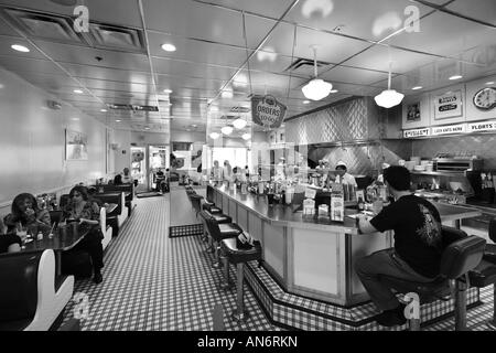 Mourayo Hamburger Restaurant im Retro-Stil, Pointe Orlando International Drive, Orlando, Florida, USA Stockfoto