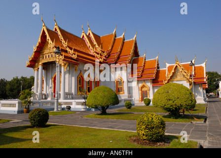 Wat Benchamabophit Marmor-Tempel, Bangkok, Thailand Stockfoto