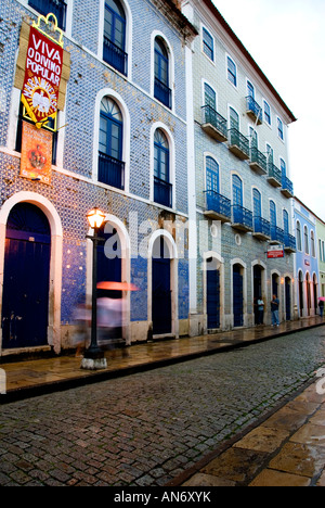 Sao Luis Altstadt, UNESCO World Heritage Site Maranhao Brasilien Stockfoto