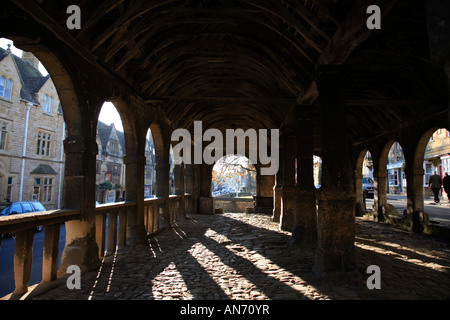 In der historischen Market Hall in Chipping Campden, Cotswolds, England Stockfoto