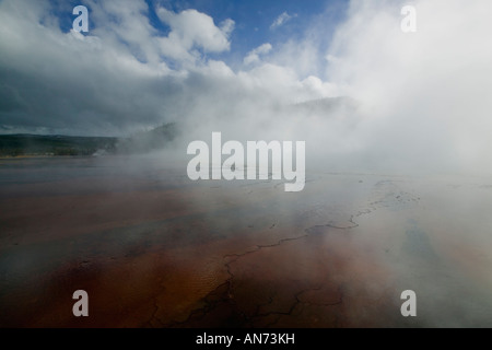 Yellowstone im Spätherbst Stockfoto