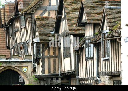 Der Lord Leycester Hospital in Warwick Warwickshire England Stockfoto
