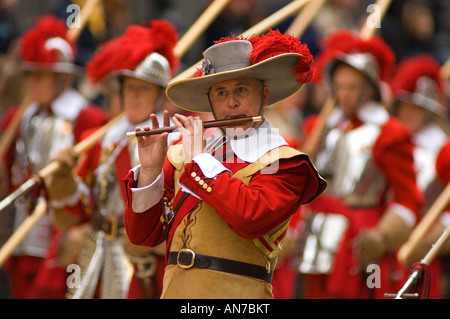Pikeniere auf der Parade auf der Herr Bürgermeister zeigen Parade in der City of London Stockfoto