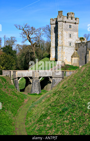 Arundel Castle in West Sussex, England Stockfoto