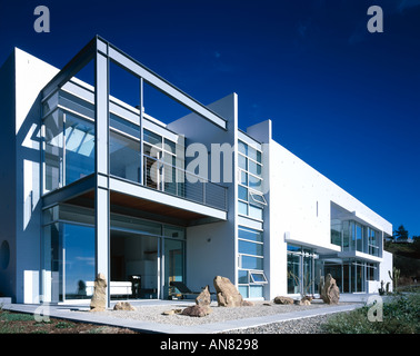 Feinstein Residenz, Malibu, Kalifornien, 2003. Von außen. Architekt: Stephen Kanner Stockfoto