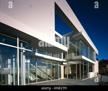 Feinstein Residenz, Malibu, Kalifornien, 2003. Von außen. Architekt: Stephen Kanner Stockfoto