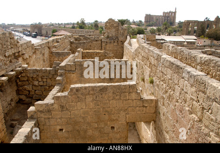 Othello Turm Famagusta auf der Mittelmeerinsel Zypern in der türkischen gesteuert Nordregion Stockfoto