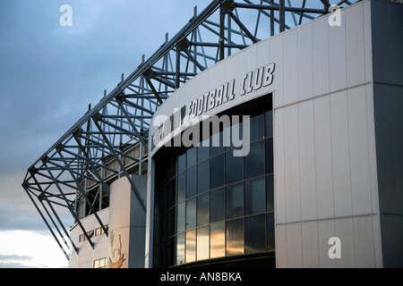 Pride Park Westtribüne Derby County Football Club Stadium, Derbyshire England uk Stockfoto