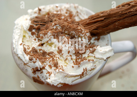 Heiße Schokolade Stockfoto