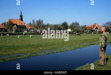 Driehuizen Niederlande Holland historischen Bauernhof Stockfoto