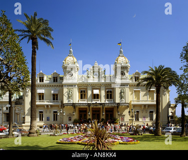 MC - MONTE-CARLO: Das Casino in Monaco Stockfoto