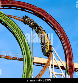 Achterbahn Stockfoto