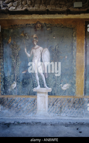 Wandbild Haus der Venus Marina Pompeji-Italien Stockfoto