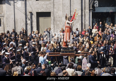 Wasa Wasa kiss Kiss Festival Ostern Pasqua Modica Sizilien Ragusa Provinz Italien Stockfoto