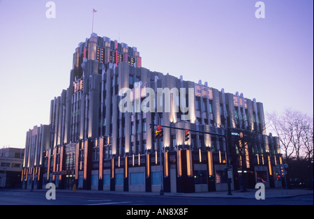 Art-Deco-Niagara Mohawk Building Syracuse New York Stockfoto