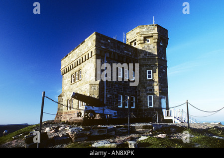 Kanada Neufundland Cabot Tower erbaut 1898 Stockfoto