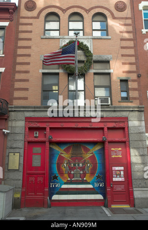 Feuerwache in Greenwich Village, New York City Stockfoto