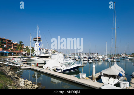 Marina Vallarta, Puerto Vallarta, Jalisco, Mexiko Stockfoto