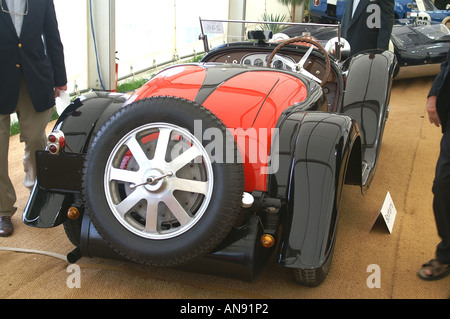 Bugatti Boot und Ersatzteile Rad Stockfoto