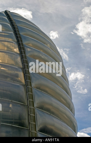 Detailansicht der Rocket Tower im British National Space Centre - Leicester England Stockfoto