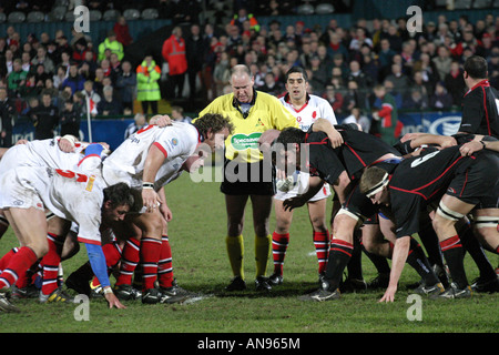 Ulster V Edinburgh Celtic League Rugby Ravenhill Belfast 26. März 2004 Stockfoto