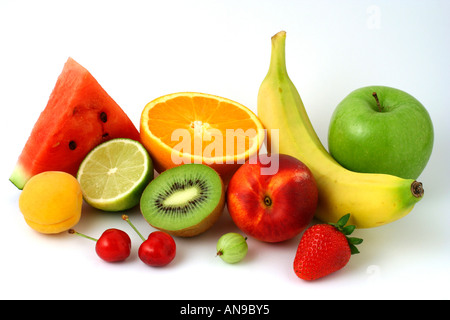 Früchte-Sortiment Stockfoto