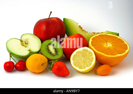 Früchte-Sortiment Stockfoto