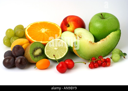 Früchte-Sortiment Stockfoto