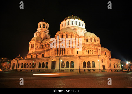 Aleksander Nevski-Gedächtnis-Kirche in Sofia Bulgaria Stockfoto