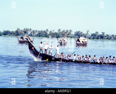 NEHRU TROPHÄE-REGATTA-ALLEPPEY-KERALA Stockfoto