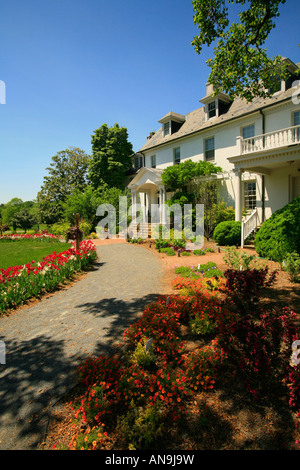 Washingtons River Farm Mansion, Alexandria, Virginia, USA Stockfoto