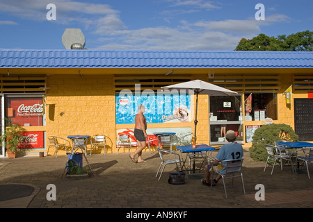 Laden und Café in der Nähe von Cairns North Queensland Australien Stockfoto