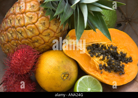 "Tropischen" Früchten. Stockfoto