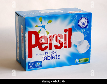 Persil nicht Bio Tabletten Stockfoto