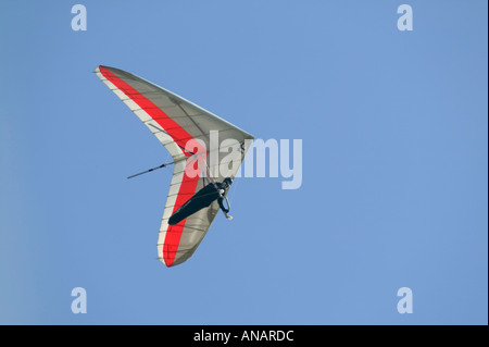 Drachenfliegen St Agnes Head nr St Agnes Cornwall Großbritannien Stockfoto