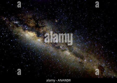 Unserer eigenen Galaxie, der Milchstraße, Tansania, Natron-See Stockfoto
