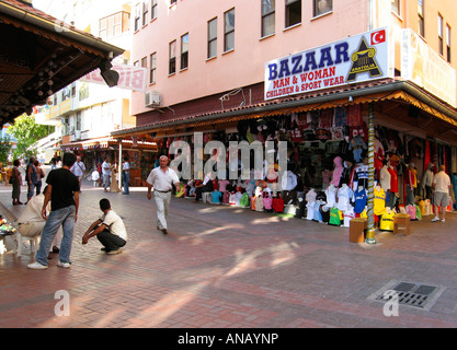 Basar in Alanya Türkei Stockfoto