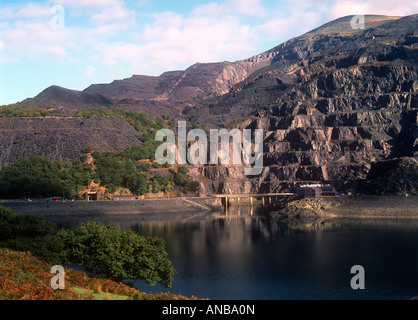 Dinorwic Kraftwerk Llanberis Snowdonia Stockfoto