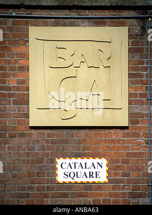 Bar Ca Katalanisch Quadrat Castlefield Manchester UK Stockfoto