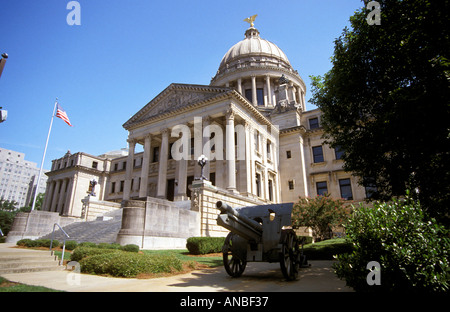 Jackson Mississippi State Capitol Building Stockfoto