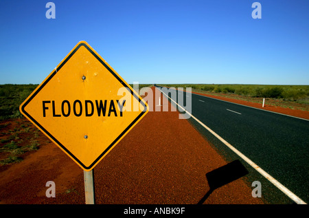 West-Küstenstraße nördlich von Perth Stockfoto