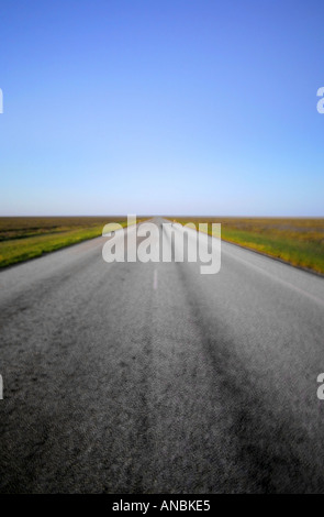 West-Küstenstraße nördlich von Perth Stockfoto