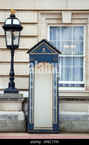 Bild der Wachablösung am Buckingham-Palast Stockfoto