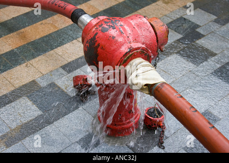Hydranten in Hong Kong SAR Stockfoto